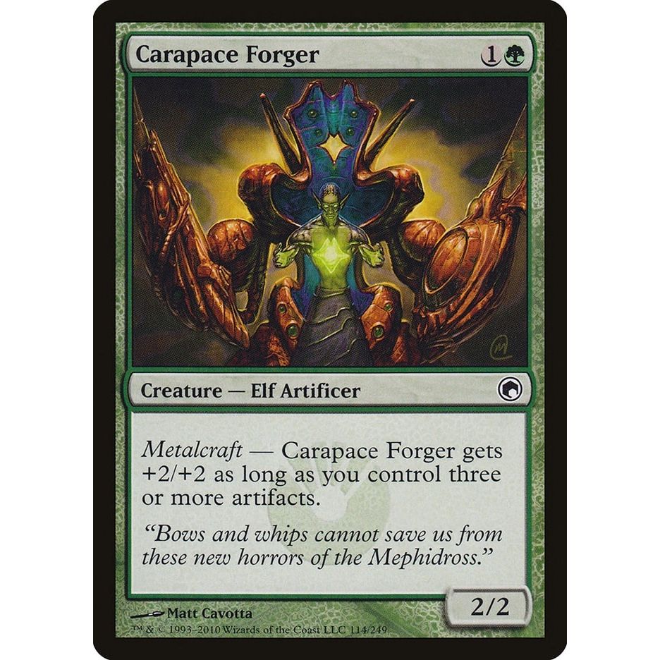 Image for Carapace Forger (114) (SOM) - Magic: The Gathering