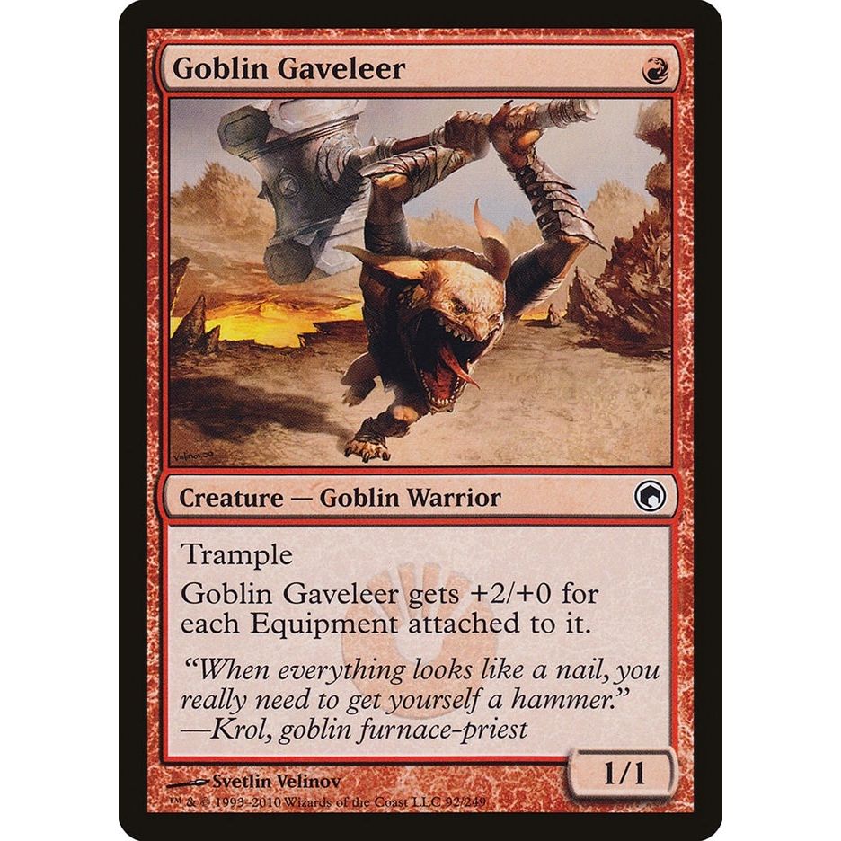 Image for Goblin Gaveleer (92) (SOM) - Magic: The Gathering