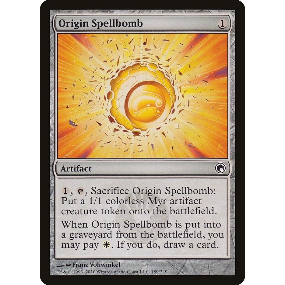 Image for Origin Spellbomb (189) (SOM) - Magic: The Gathering