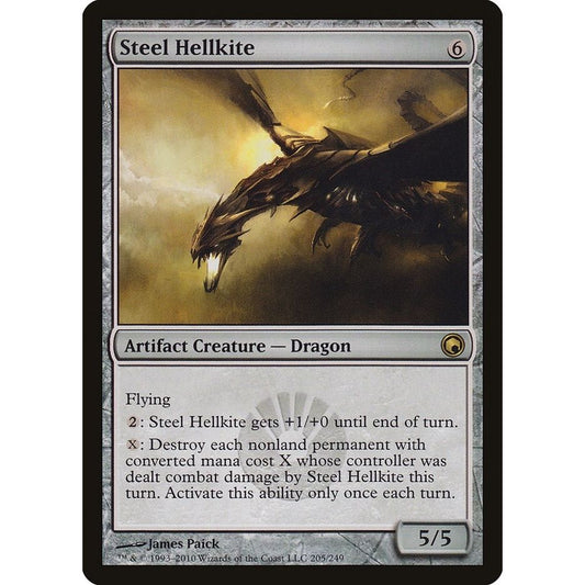 Image for Steel Hellkite (205) (SOM) - Magic: The Gathering