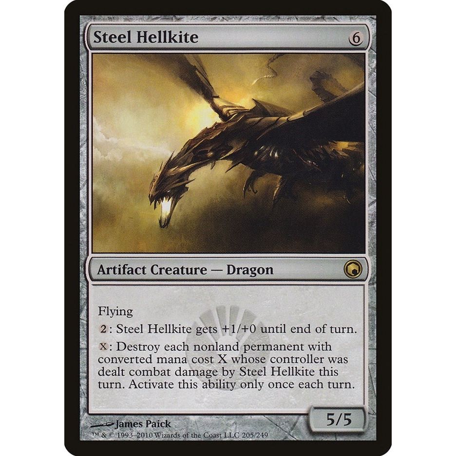 Image for Steel Hellkite (205) (SOM) - Magic: The Gathering