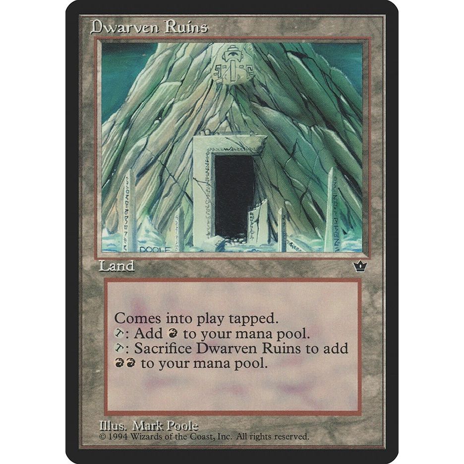 Image for Dwarven Ruins (FEM) - Magic: The Gathering