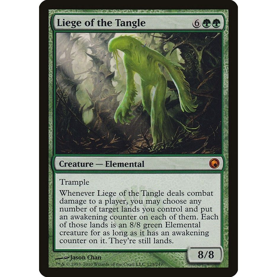 Image for Liege of the Tangle (123) (SOM) - Magic: The Gathering