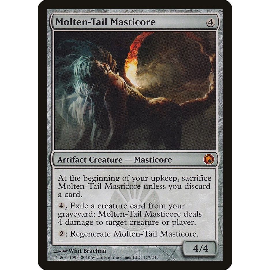 Image for Molten-Tail Masticore (177) (SOM) - Magic: The Gathering