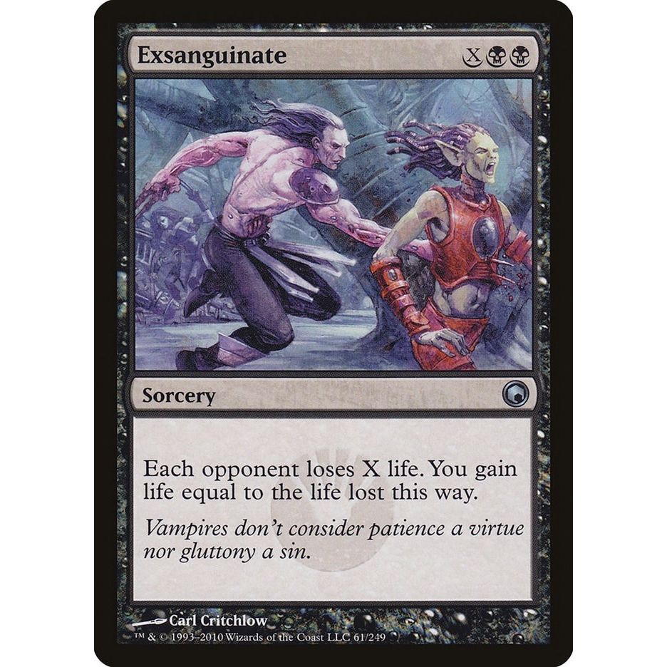 Image for Exsanguinate (61) (SOM) - Magic: The Gathering