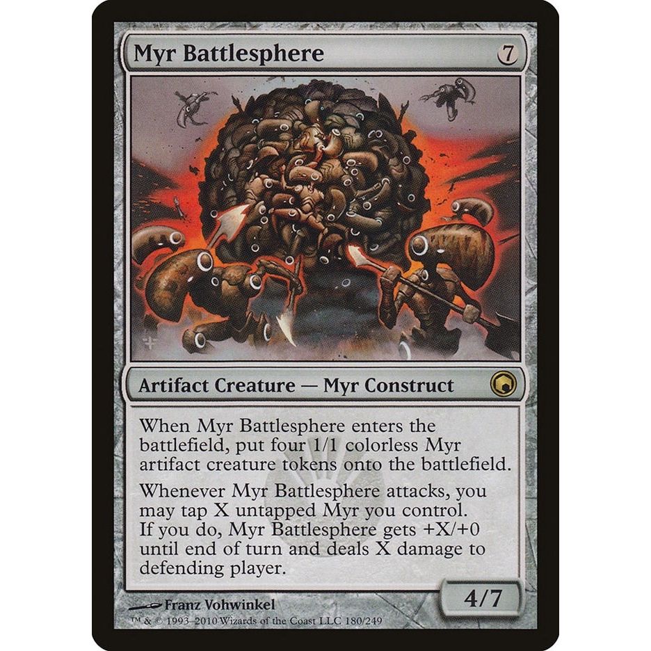 Image for Myr Battlesphere (180) (SOM) - Magic: The Gathering