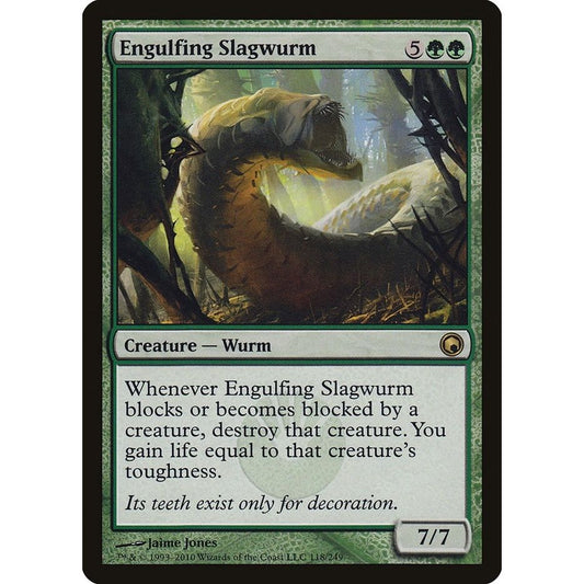 Image for Engulfing Slagwurm (118) (SOM) - Magic: The Gathering