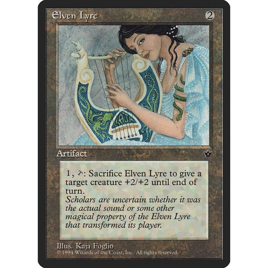 Image for Elven Lyre (FEM) - Magic: The Gathering