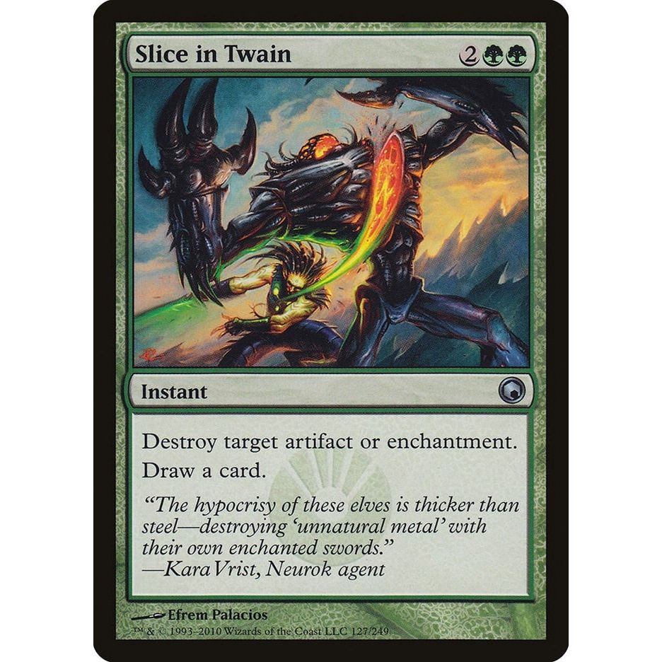 Image for Slice in Twain (127) (SOM) - Magic: The Gathering