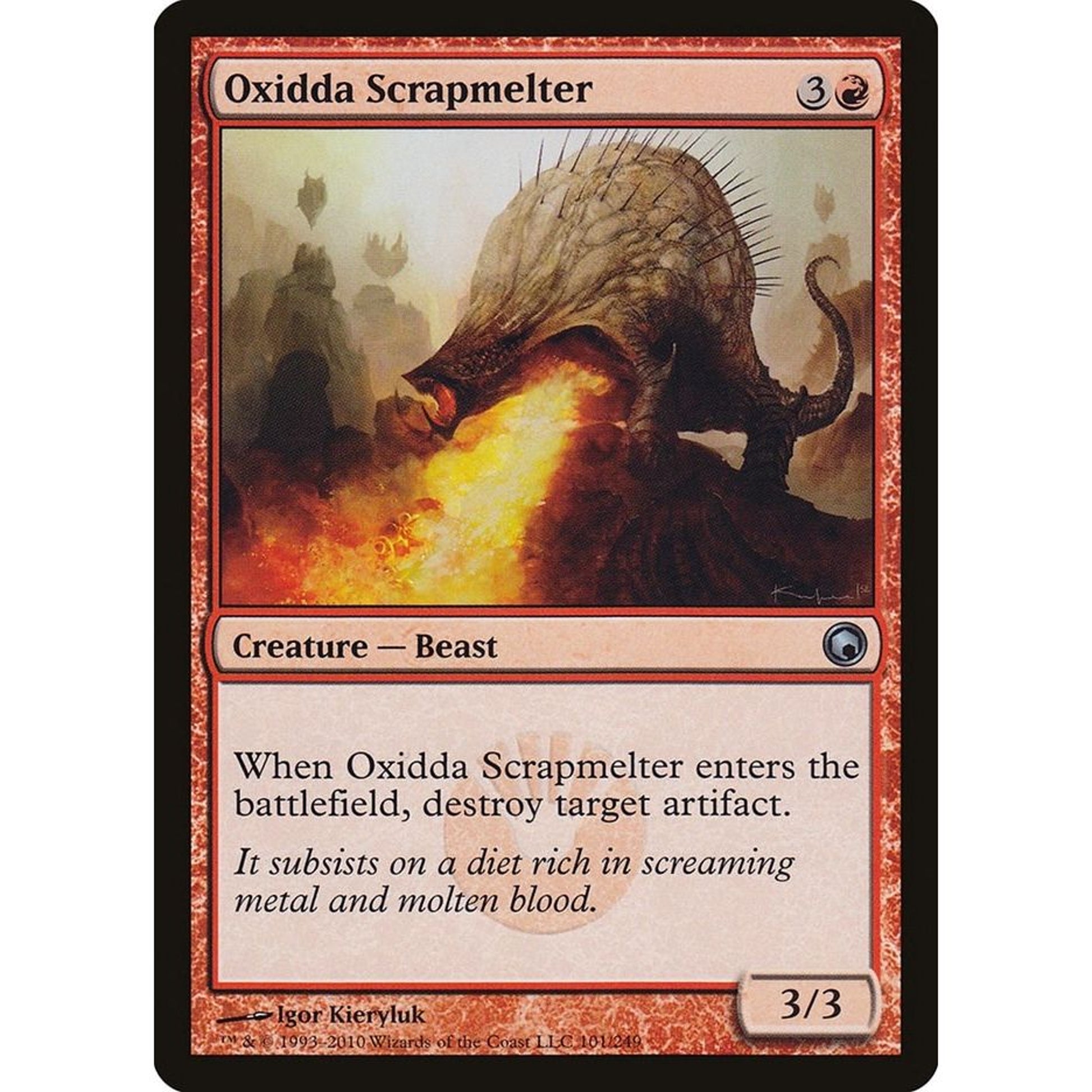 Image for Oxidda Scrapmelter (101) (SOM) - Magic: The Gathering