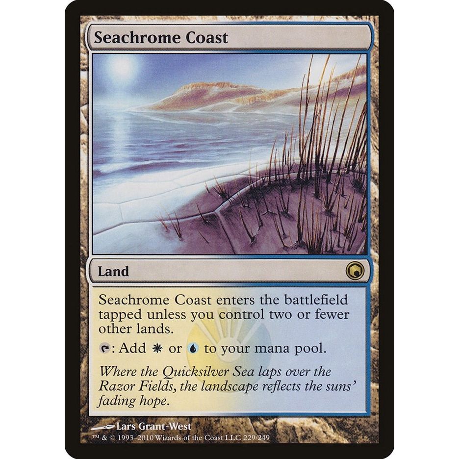 Image for Seachrome Coast (229) (SOM) - Magic: The Gathering