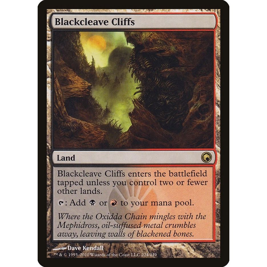 Image for Blackcleave Cliffs (224) (SOM) - Magic: The Gathering