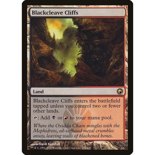 Image for Blackcleave Cliffs (224) (SOM) - Magic: The Gathering