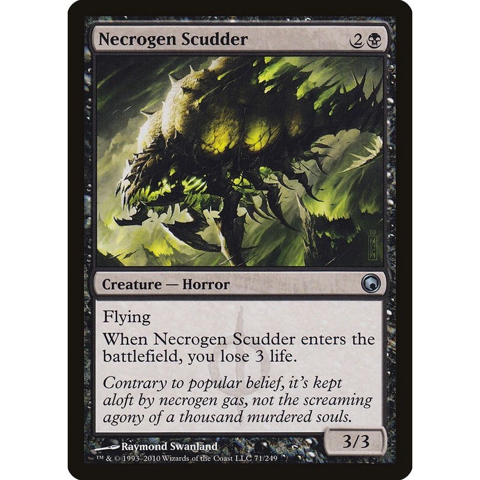 Image for Necrogen Scudder (71) (SOM) - Magic: The Gathering
