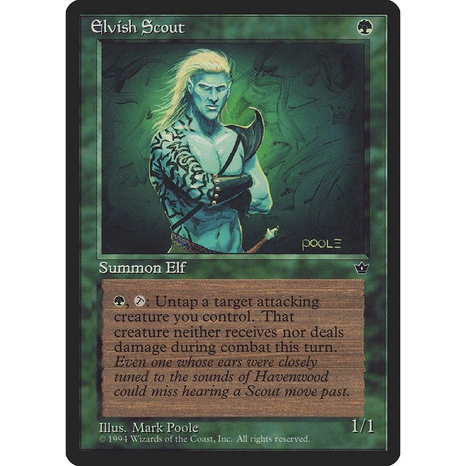 Image for Elvish Scout (Poole) (FEM) - Magic: The Gathering