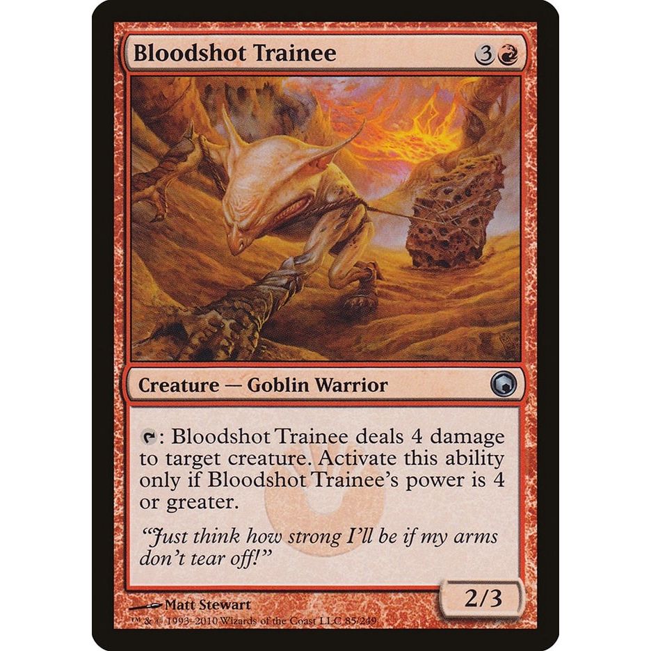 Image for Bloodshot Trainee (85) (SOM) - Magic: The Gathering