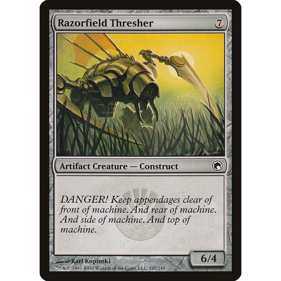Image for Razorfield Thresher (197) (SOM) - Magic: The Gathering