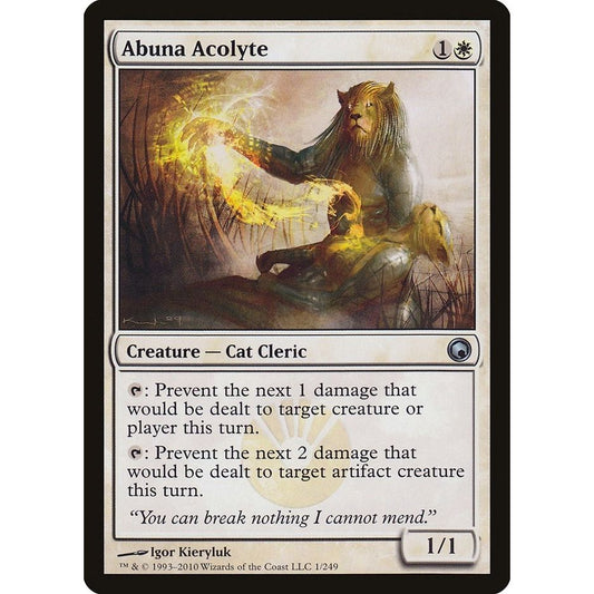 Image for Abuna Acolyte (1) (SOM) - Magic: The Gathering