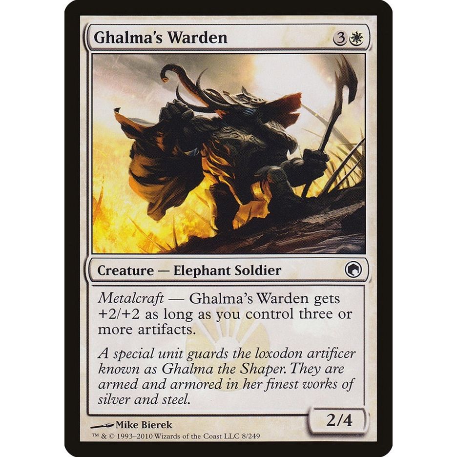 Image for Ghalma's Warden (8) (SOM) - Magic: The Gathering