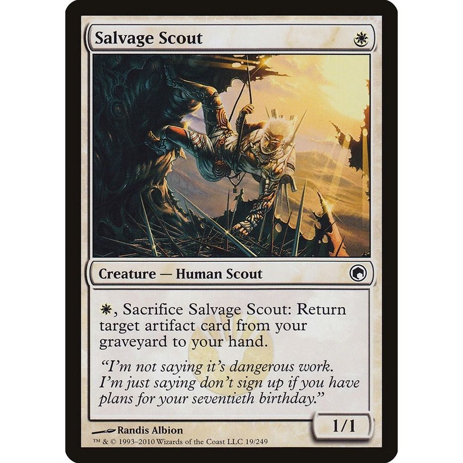 Image for Salvage Scout (19) (SOM) - Magic: The Gathering