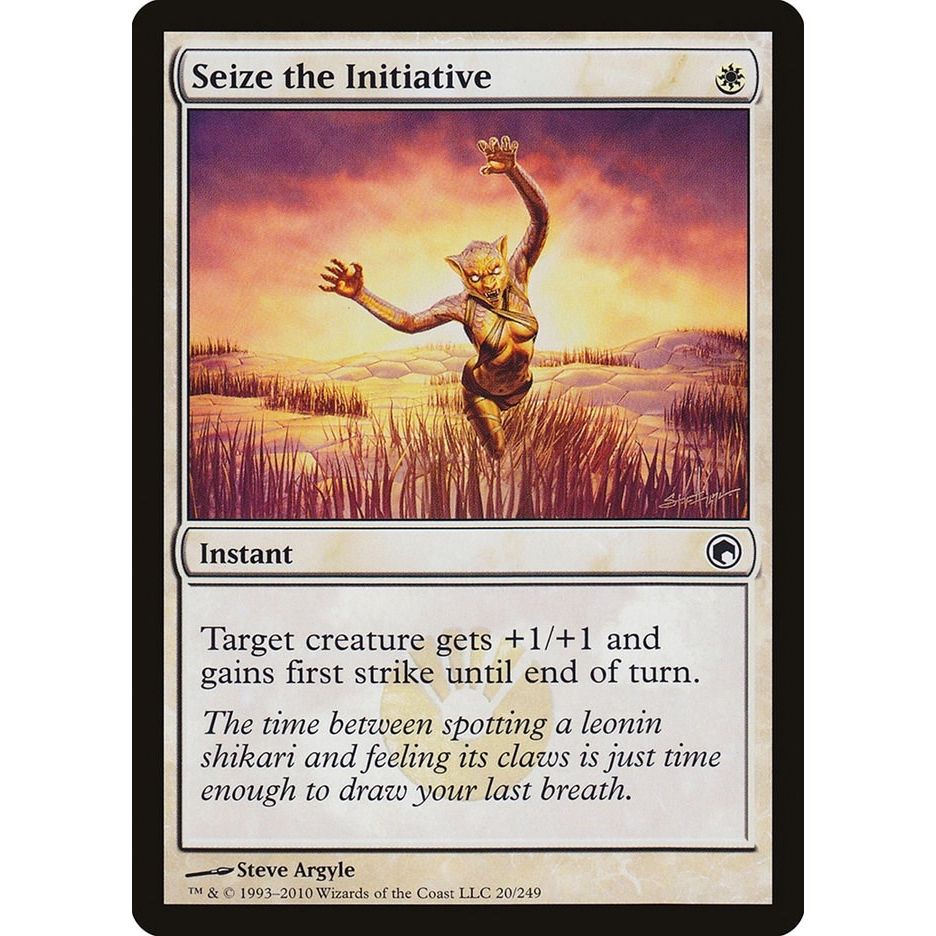 Image for Seize the Initiative (20) (SOM) - Magic: The Gathering