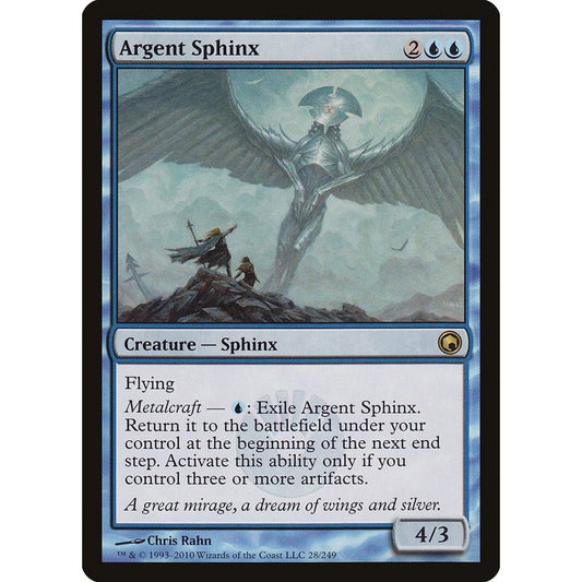 Image for Argent Sphinx (28) (SOM) - Magic: The Gathering
