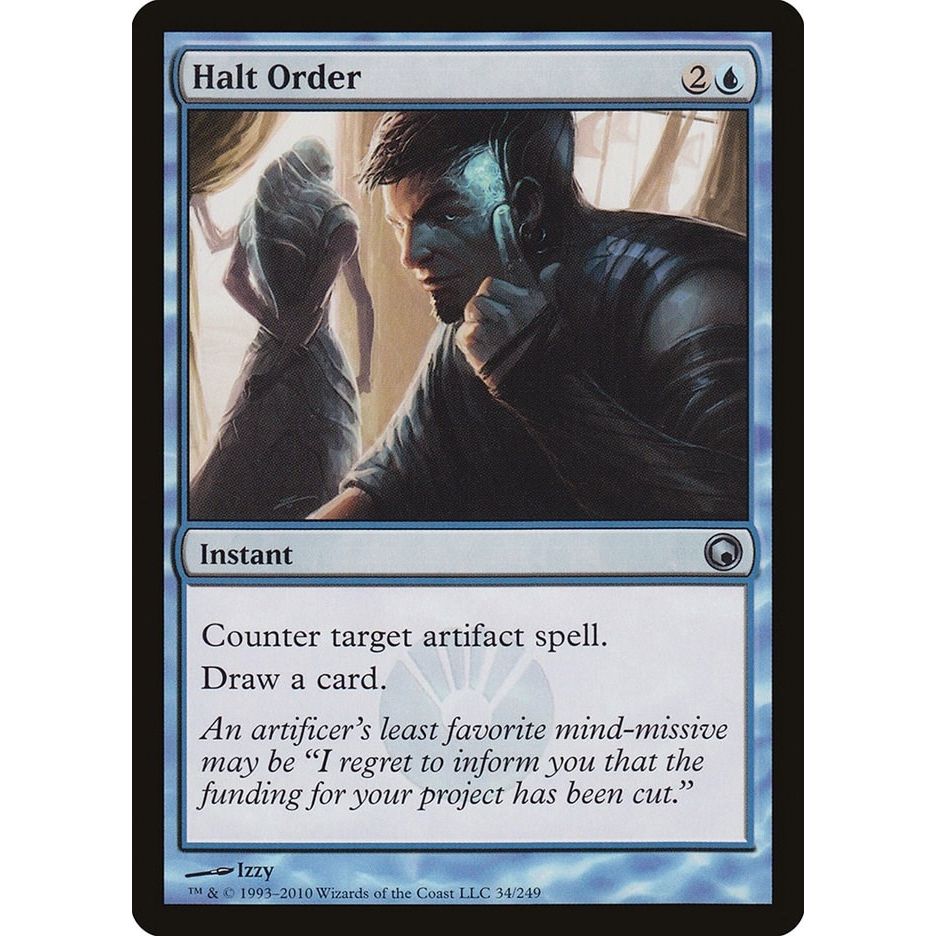 Image for Halt Order (34) (SOM) - Magic: The Gathering
