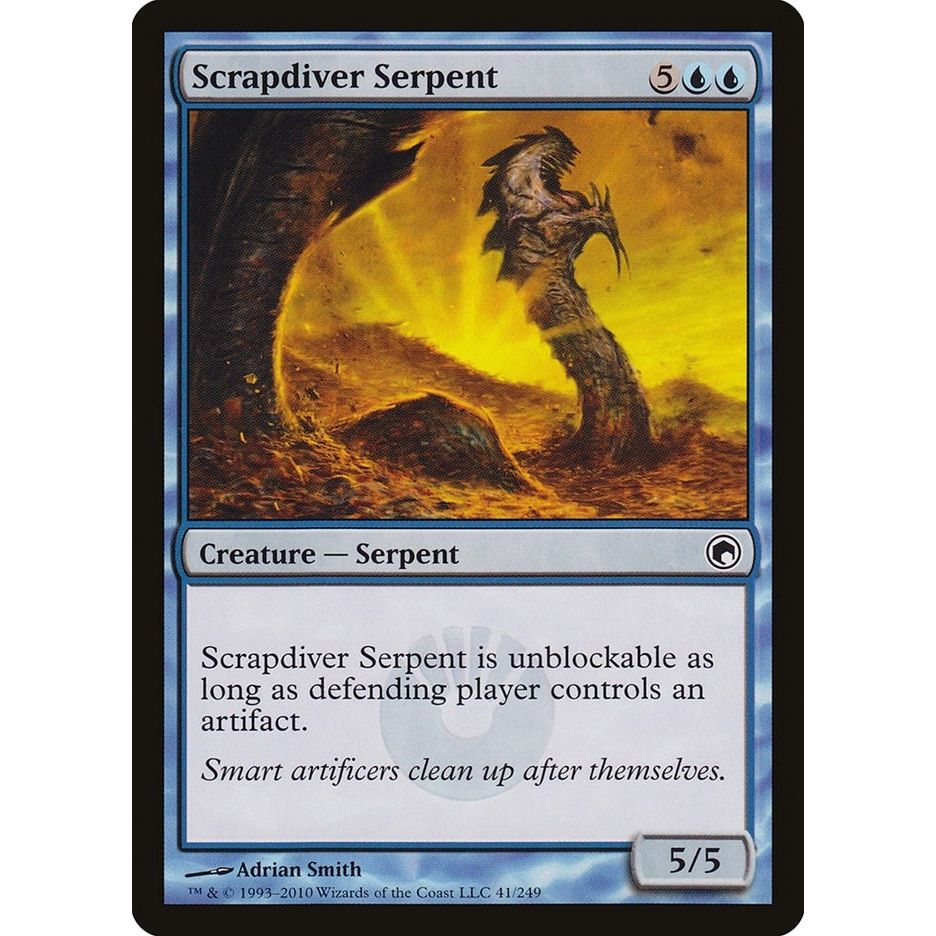 Image for Scrapdiver Serpent (41) (SOM) - Magic: The Gathering
