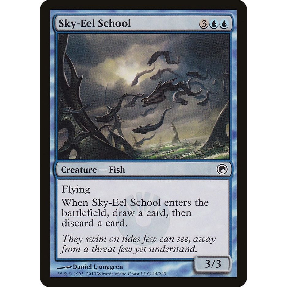 Image for Sky-Eel School (44) (SOM) - Magic: The Gathering