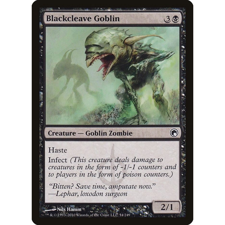 Image for Blackcleave Goblin (54) (SOM) - Magic: The Gathering