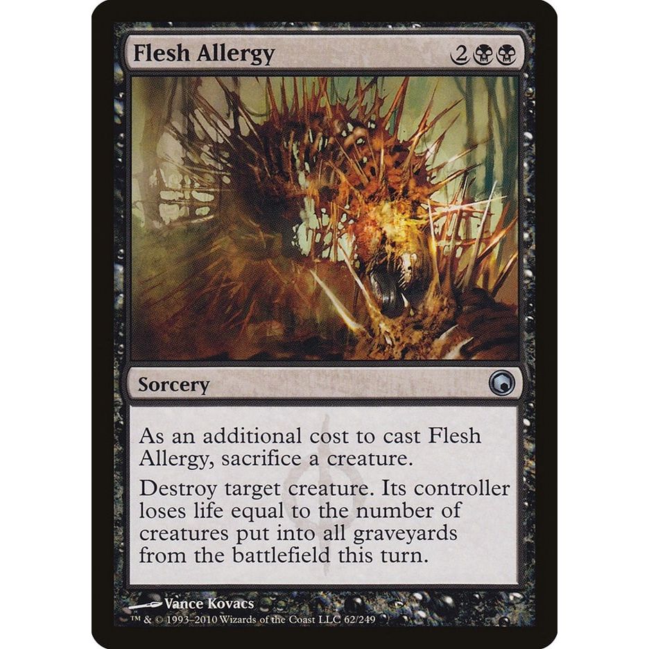Image for Flesh Allergy (62) (SOM) - Magic: The Gathering