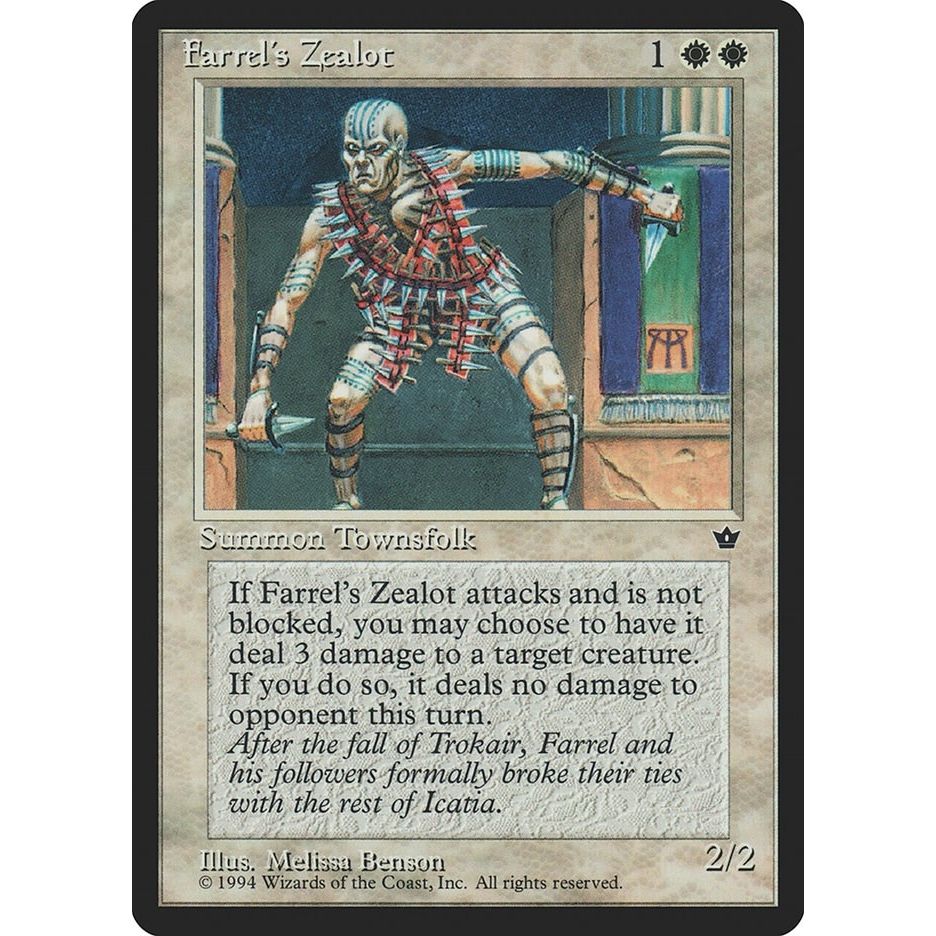 Image for Farrel's Zealot (Benson) (FEM) - Magic: The Gathering
