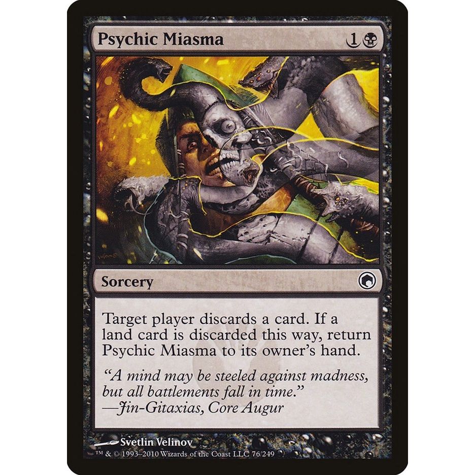 Image for Psychic Miasma (76) (SOM) - Magic: The Gathering