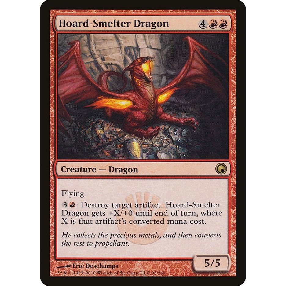 Image for Hoard-Smelter Dragon (93) (SOM) - Magic: The Gathering