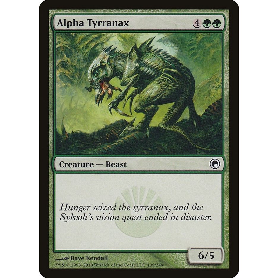 Image for Alpha Tyrranax (109) (SOM) - Magic: The Gathering