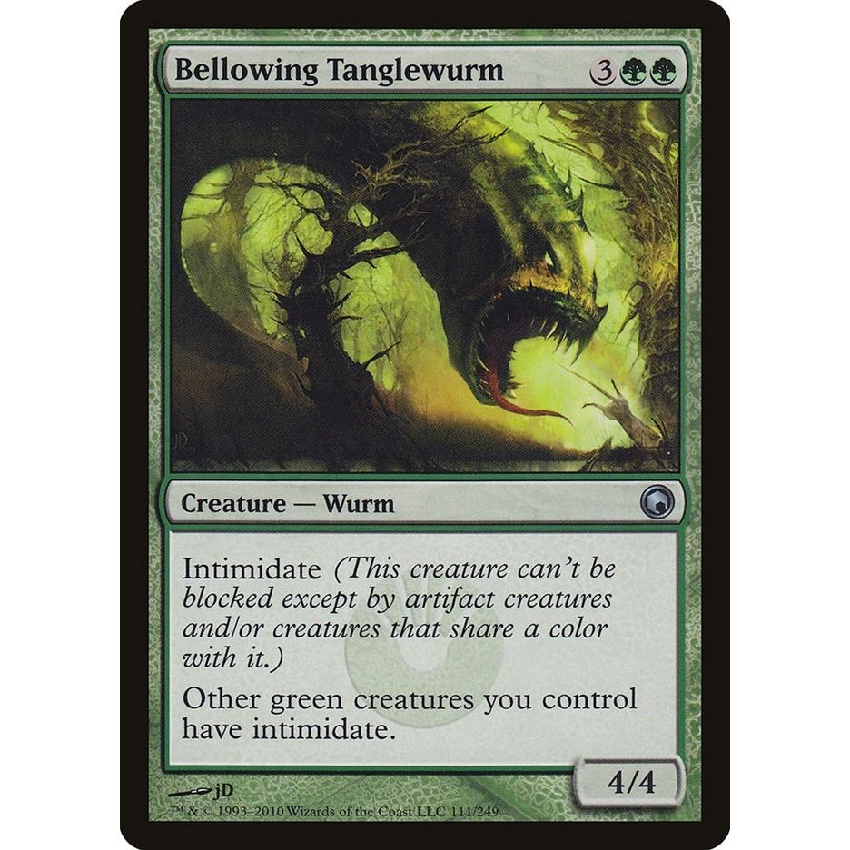 Image for Bellowing Tanglewurm (111) (SOM) - Magic: The Gathering