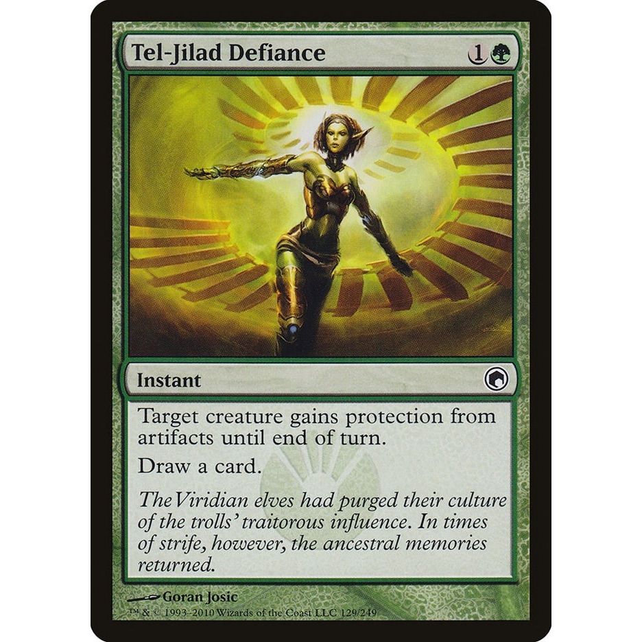 Image for Tel-Jilad Defiance (129) (SOM) - Magic: The Gathering