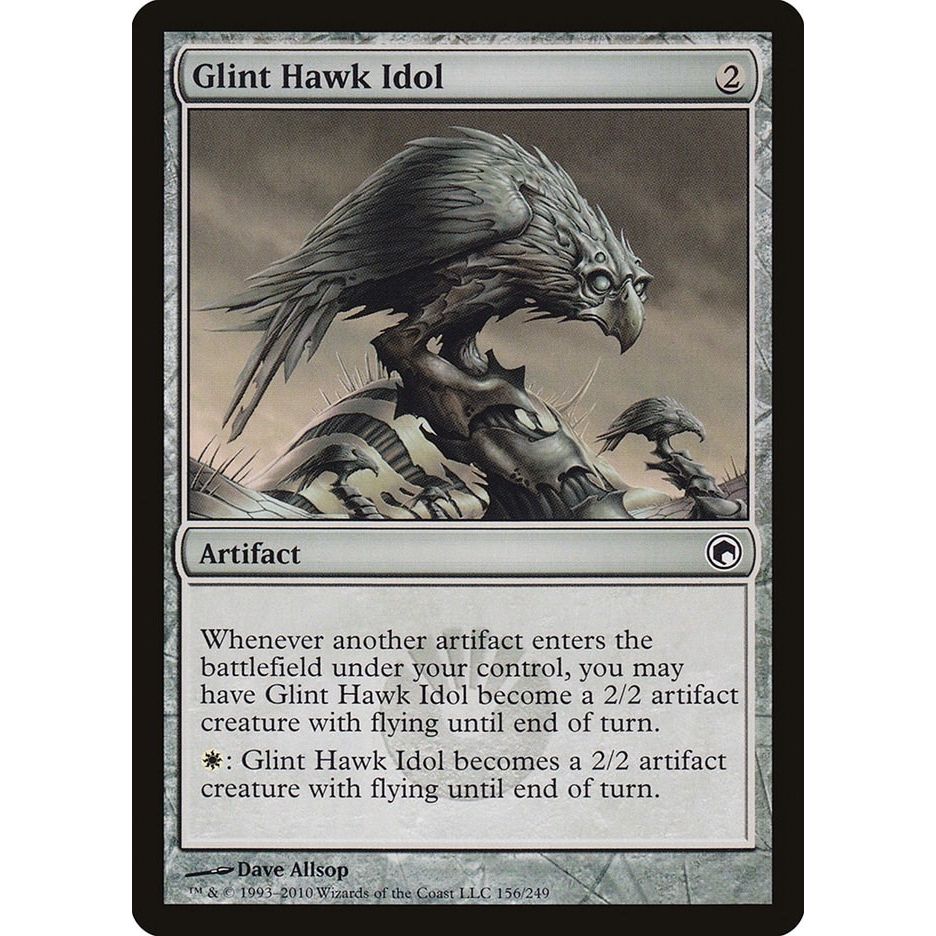 Image for Glint Hawk Idol (156) (SOM) - Magic: The Gathering