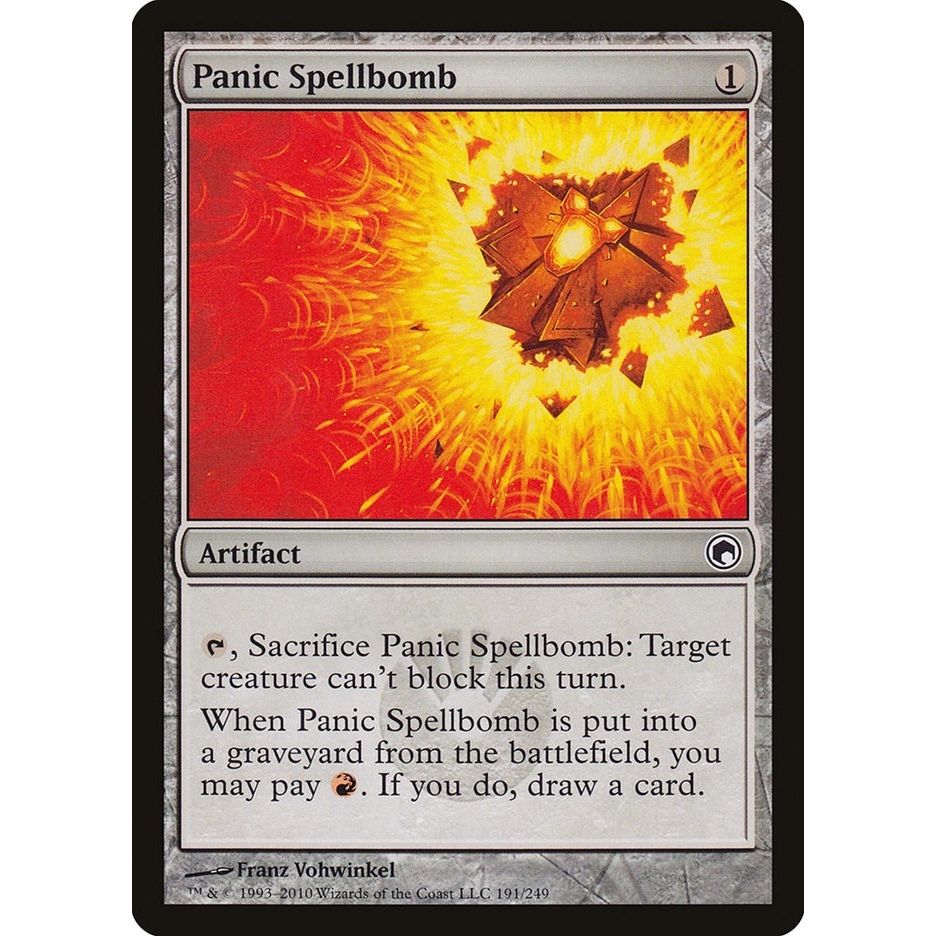 Image for Panic Spellbomb (191) (SOM) - Magic: The Gathering