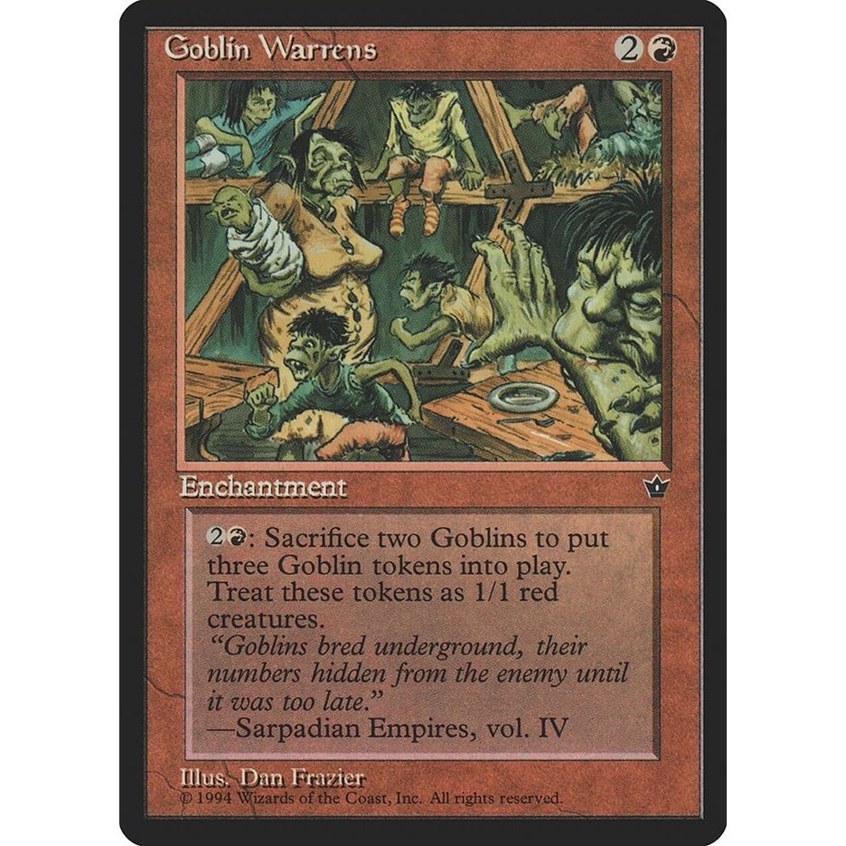 Image for Goblin Warrens (FEM) - Magic: The Gathering