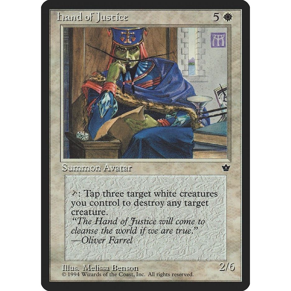 Image for Hand of Justice (FEM) - Magic: The Gathering