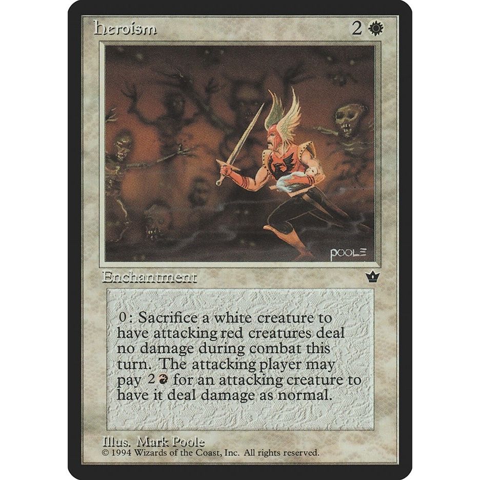 Image for Heroism (FEM) - Magic: The Gathering