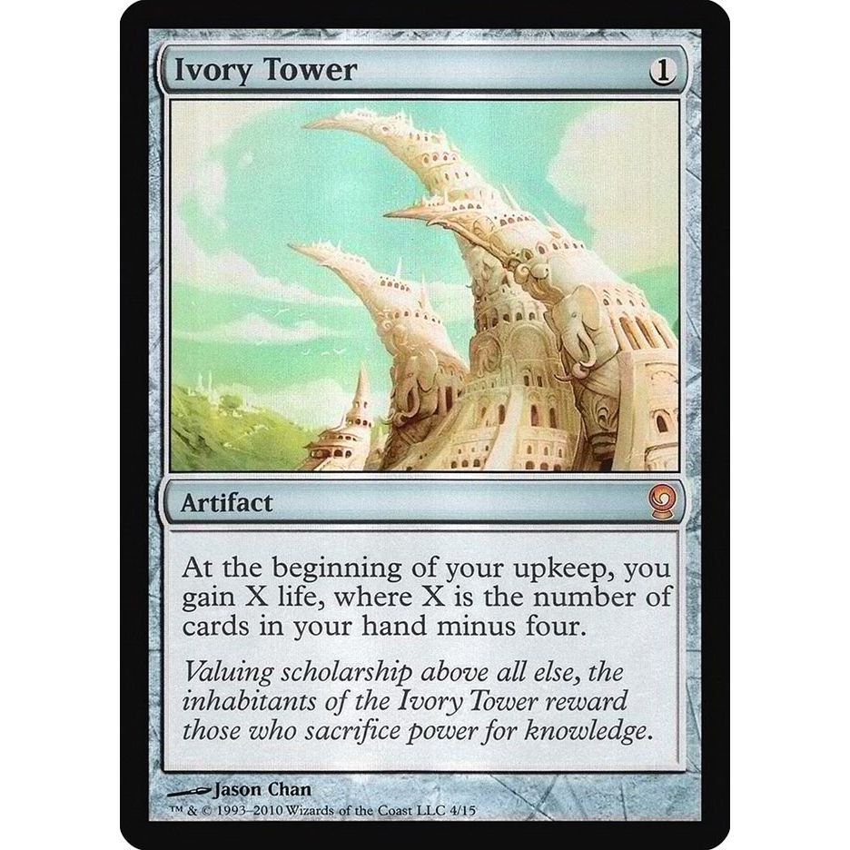 Image for Ivory Tower (4) (V10) - Magic: The Gathering