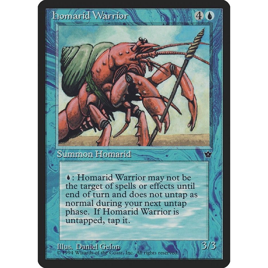 Image for Homarid Warrior (Gelon) (FEM) - Magic: The Gathering