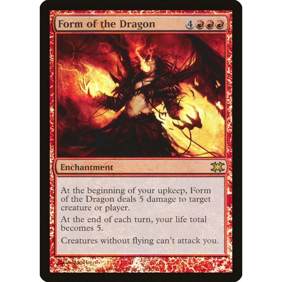 Image for Form of the Dragon (7) (DRB) - Magic: The Gathering