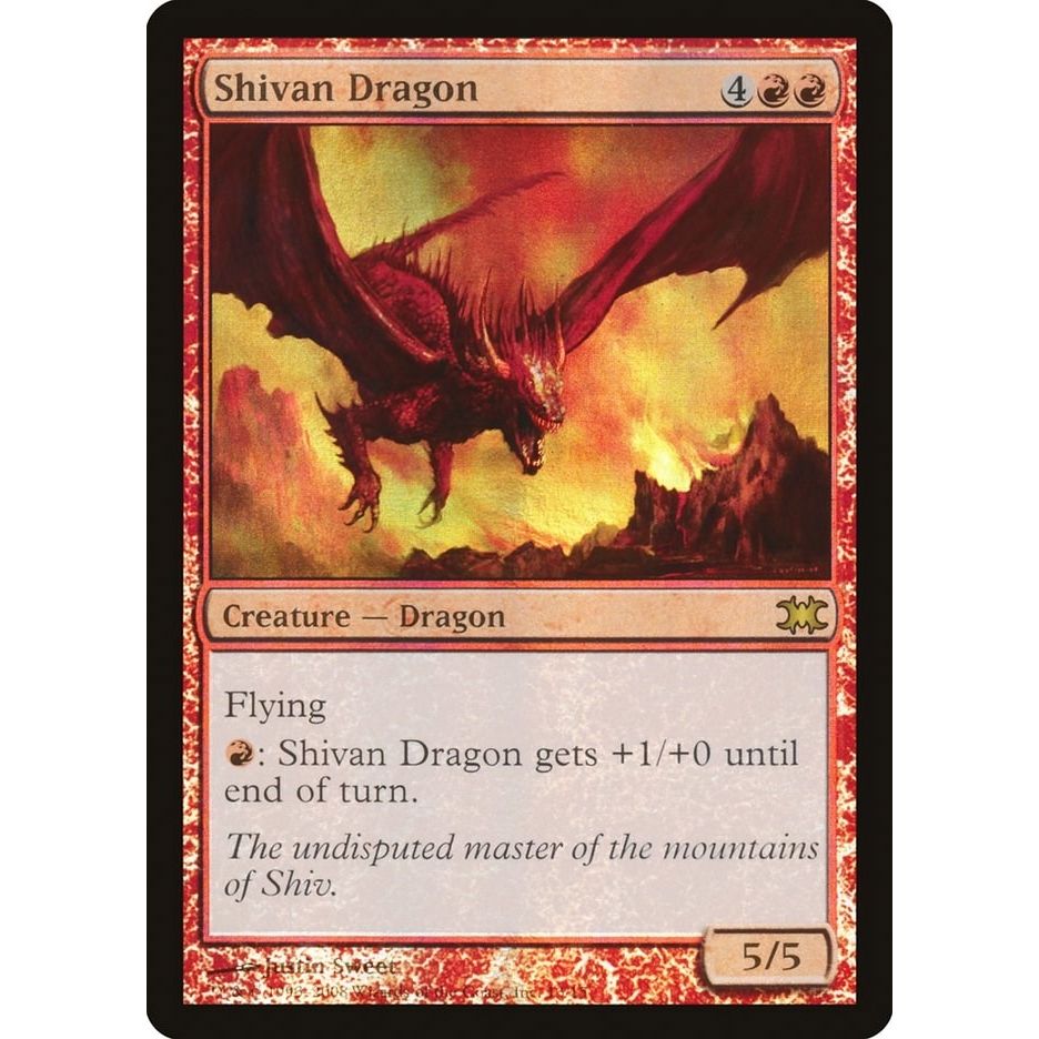 Image for Shivan Dragon (13) (DRB) - Magic: The Gathering