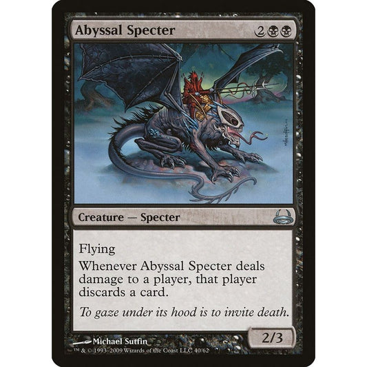 Image for Abyssal Specter (40) (DDC) - Magic: The Gathering