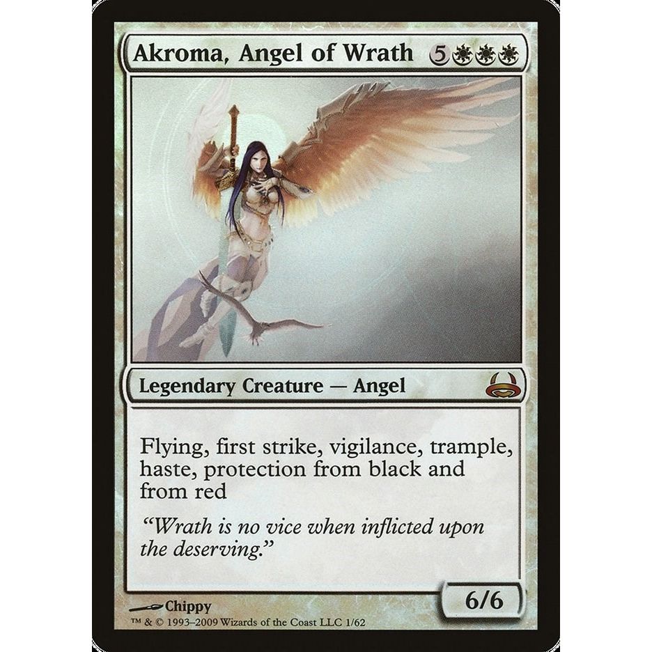 Image for Akroma, Angel of Wrath (1) (DDC) - Magic: The Gathering