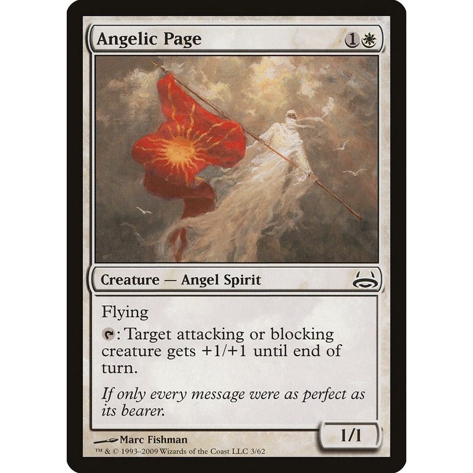 Image for Angelic Page (3) (DDC) - Magic: The Gathering