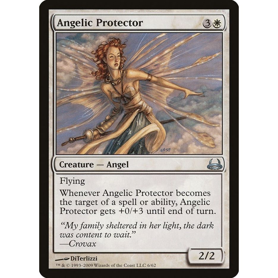Image for Angelic Protector (6) (DDC) - Magic: The Gathering